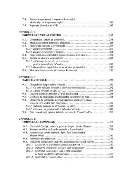 Visual FoxPro. Ghidul dezvoltării aplicațiilor profesionale