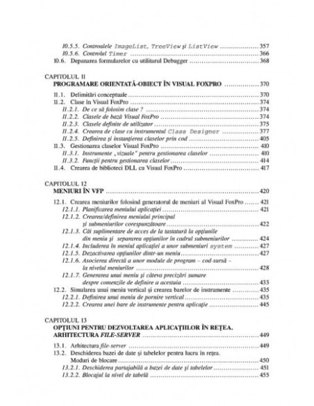 Visual FoxPro. Ghidul dezvoltării aplicațiilor profesionale