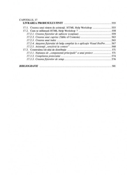 Visual FoxPro. Ghidul dezvoltării aplicațiilor profesionale