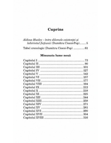 Minunata lume nouă. Reîntoarcere în minunata lume nouă