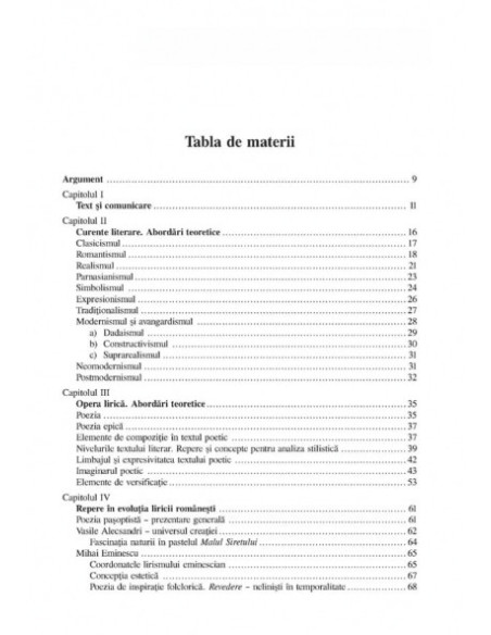 Compendiu de teorie şi critică literară