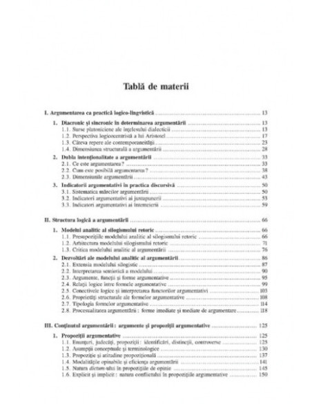Teoria și practica argumentării
