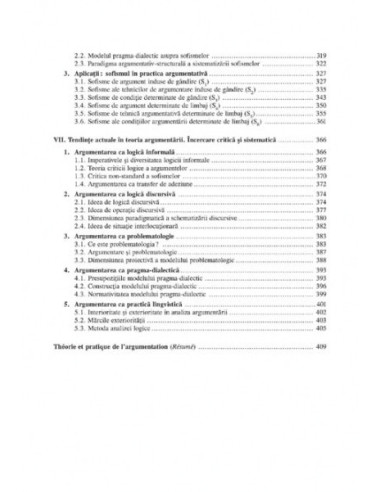 Teoria și practica argumentării