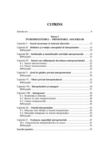 Inițierea și dezvoltarea afacerilor...