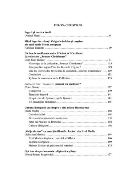 Nostalgia Europei. Volum în onoarea lui Alexandru Paleologu