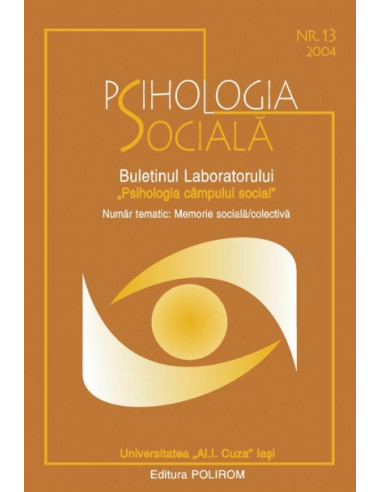 Psihologia Socială. Nr. 13/2004