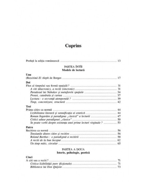 A citi, a reciti. Către o poetica a (re)lecturii