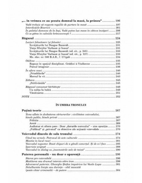 Voievodul dincolo de sala tronului