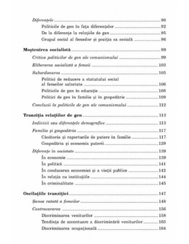 Ultima inegalitate. Relațiile de gen...