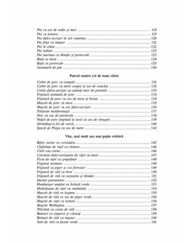 Caietul de reţete. Bucate şi vinuri...