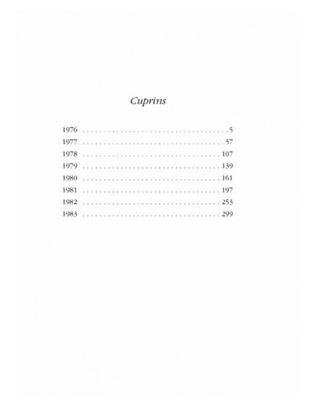 Jurnal suedez I (1976-1983)