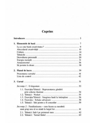 Creativitatea. Curs rapid