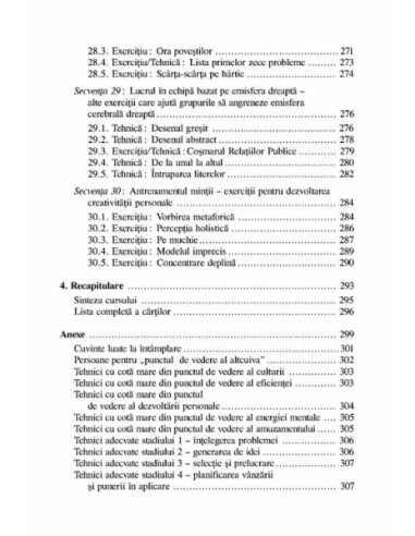 Creativitatea. Curs rapid