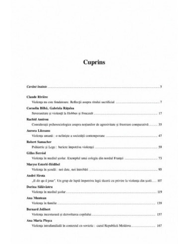 Violența. Aspecte psihosociale