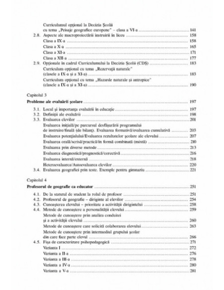Elemente de didactica geografiei