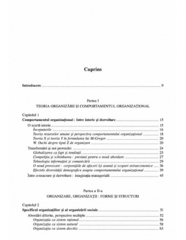 Organizații și comportament...