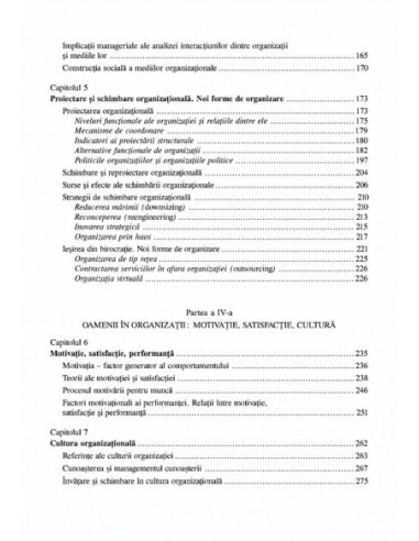 Organizații și comportament...