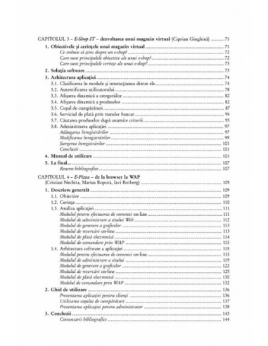 Aplicații Web la cheie. Studii de caz...
