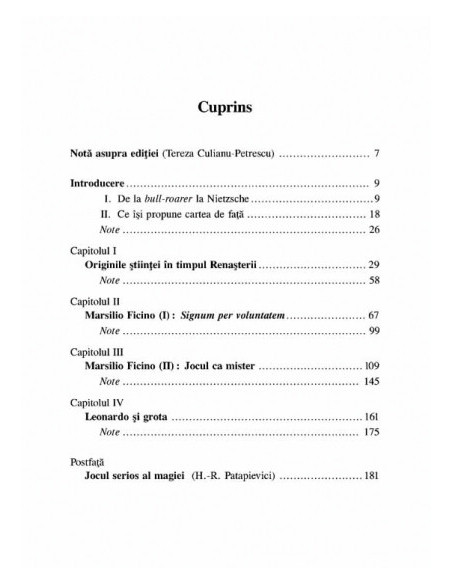 Iocari serio. Ştiinţă şi artă în gîndirea Renaşterii