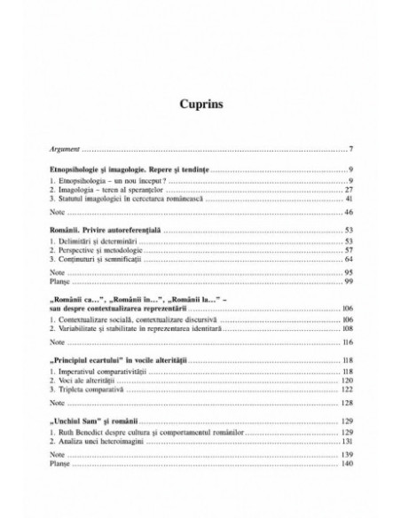 Etnopsihologie și imagologie. Sinteze și cercetari