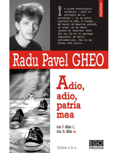 Adio, adio, patria mea cu î din i, cu â din a