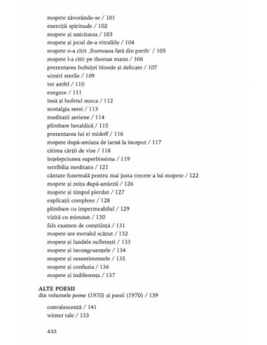 versuri poeme poesii altele aceleaşi...