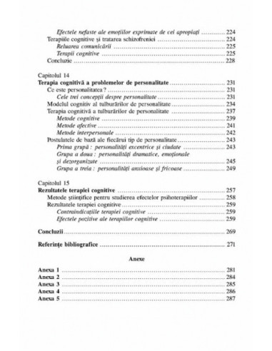 Terapiile cognitive. 