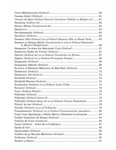 Dicționar inițiatic al ordinelor...