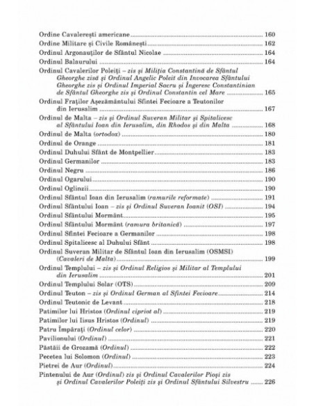 Dicționar inițiatic al ordinelor cavalerești