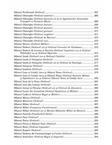 Dicționar inițiatic al ordinelor cavalerești