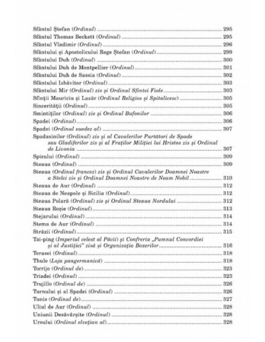 Dicționar inițiatic al ordinelor...