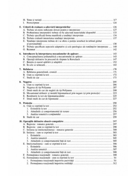 Interpretarea psihanalitică a testului Rorschach