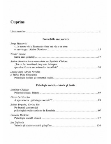 Psihologia socială şi Noua Europă. In...