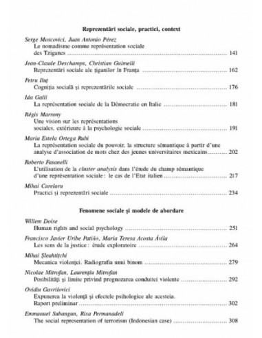 Psihologia socială şi Noua Europă. In...