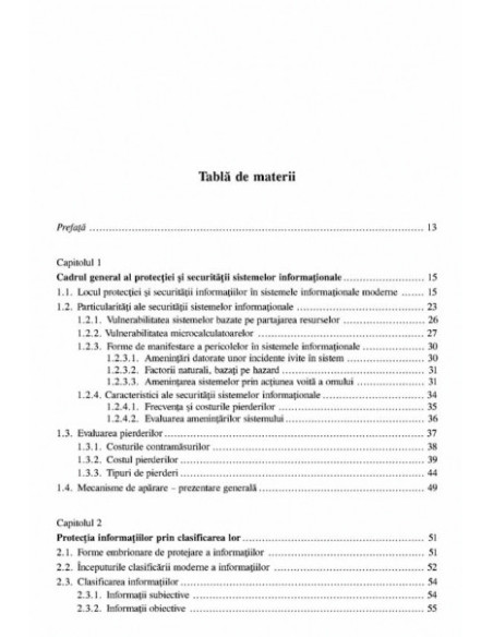 Protecția și securitatea informațiilor