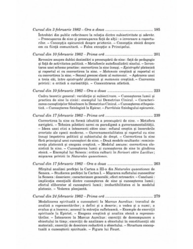 Hermeneutica subiectului. Cursuri la...