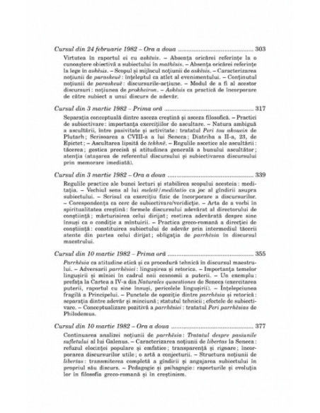 Hermeneutica subiectului. Cursuri la Collège de France (1981-1982)