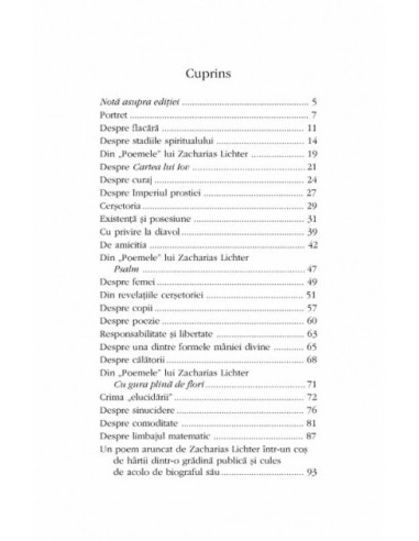 Viața și opiniile lui Zacharias Lichter Viața și opiniile lui Zacharias Lichter