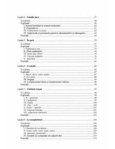 Bienvenidos! Manual de conversație în...