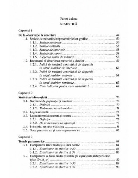 Metodele și statisticile experimentale în știintele umane