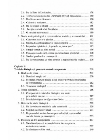 Dialogistica și reprezentările sociale Dialogistica și reprezentările sociale