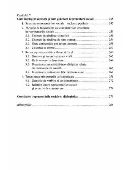 Dialogistica și reprezentările sociale