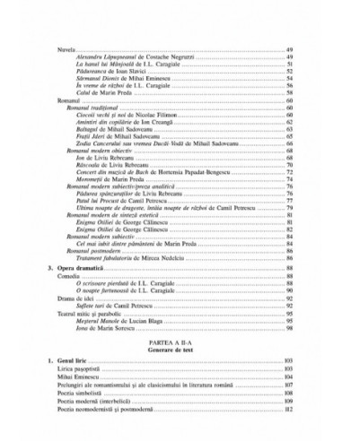 Evaluarea la limba şi literatura română