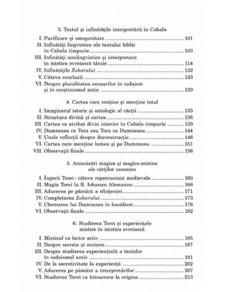 Perfecțiuni care absorb. Cabala și interpretare