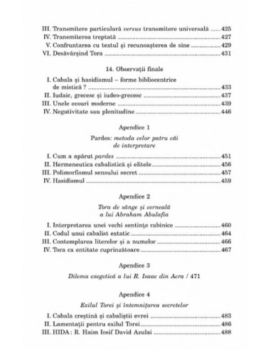 Perfecțiuni care absorb. Cabala și... Perfecțiuni care absorb. Cabala și...