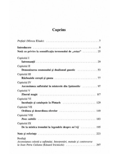 Experienţe ale extazului