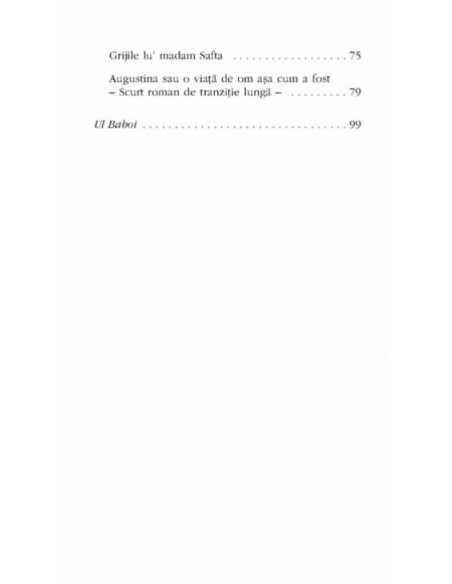 Ul Baboi și alte povestiri