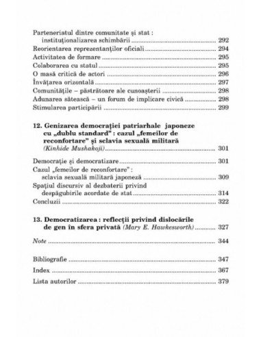 Gen, globalizare și democratizare