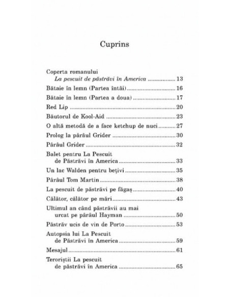 La pescuit de păstrăvi în America