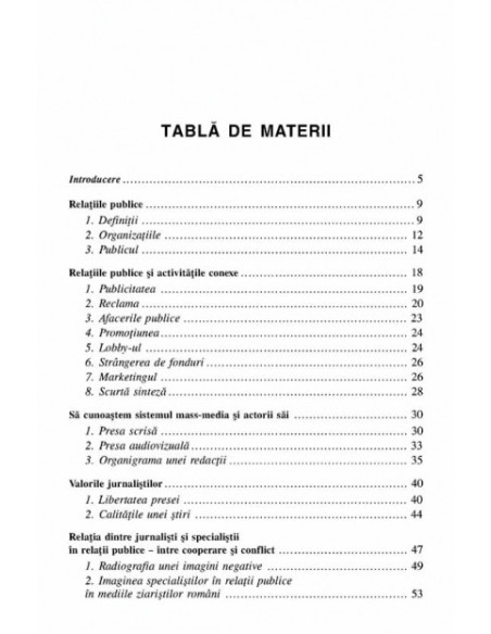Relațiile publice și mass-media 